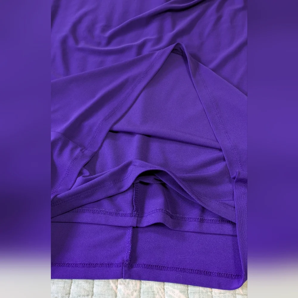 Ralph Lauren gorgeous Vibrant Purple dress, Size 8. - Picture 5 of 7